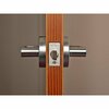 Trans Atlantic Co. Saturn Series Classroom Cylindrical Door Leverset Grade 2 with 2 Cylinders in Brushed Chrome DL-LSV60-US26D